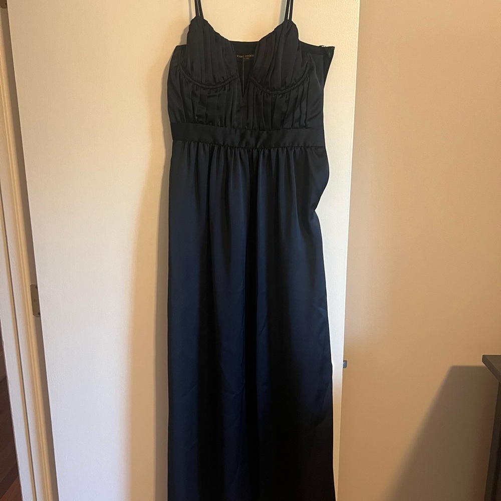 Ramy Brook Black Spaghetti-Strap Maxi Dress - Picture 3 of 4